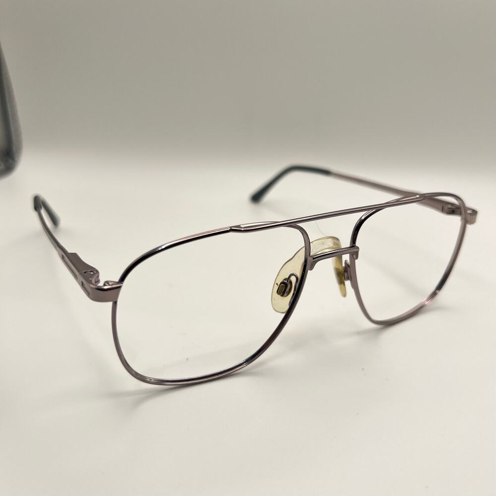 Marchon NYC M-Jonathan 2 141 Eyeglasses Frames Silver 56-16-140 Excellent Cond